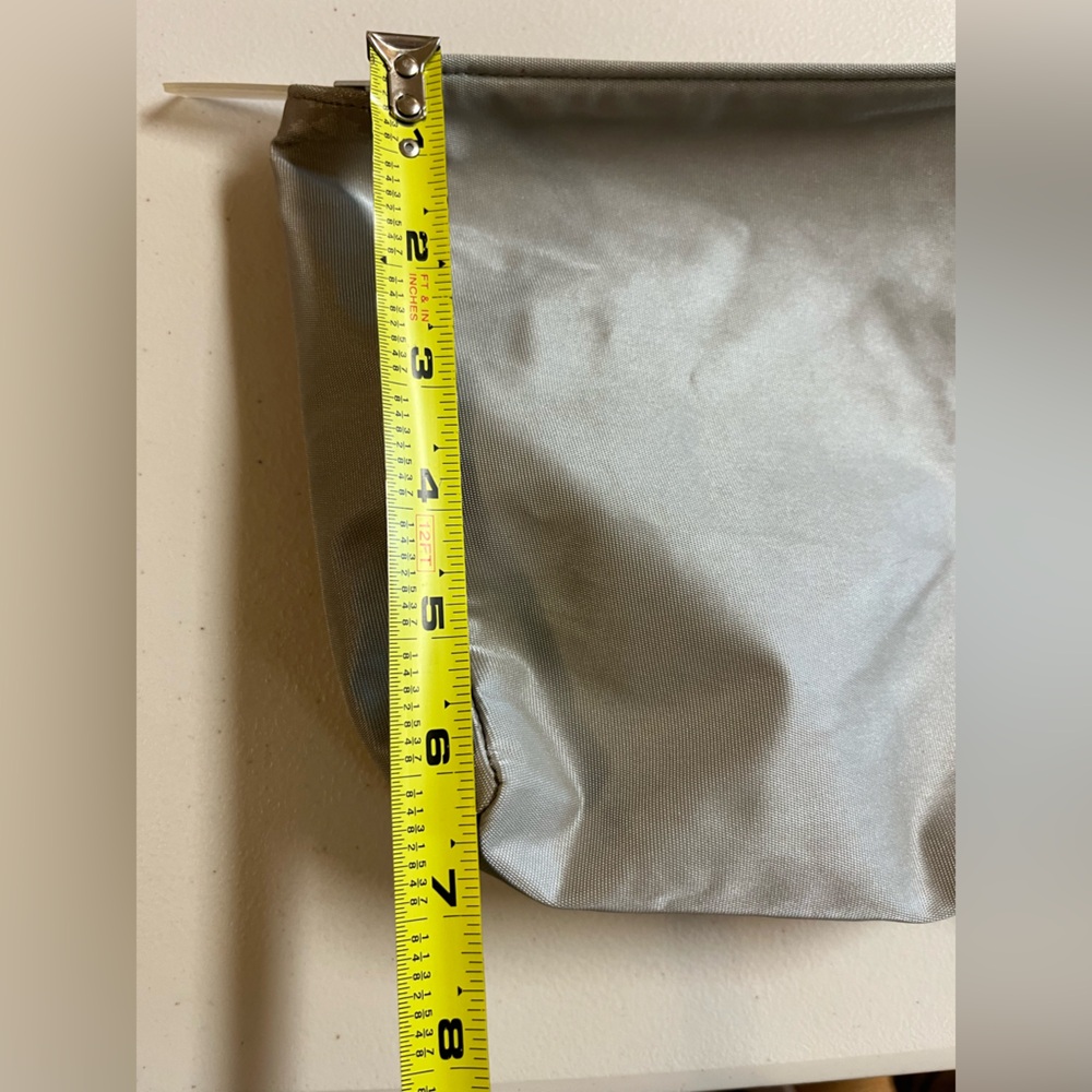 Chanel Gray Cosmetic Bag With Rectangular Shape A… - image 8